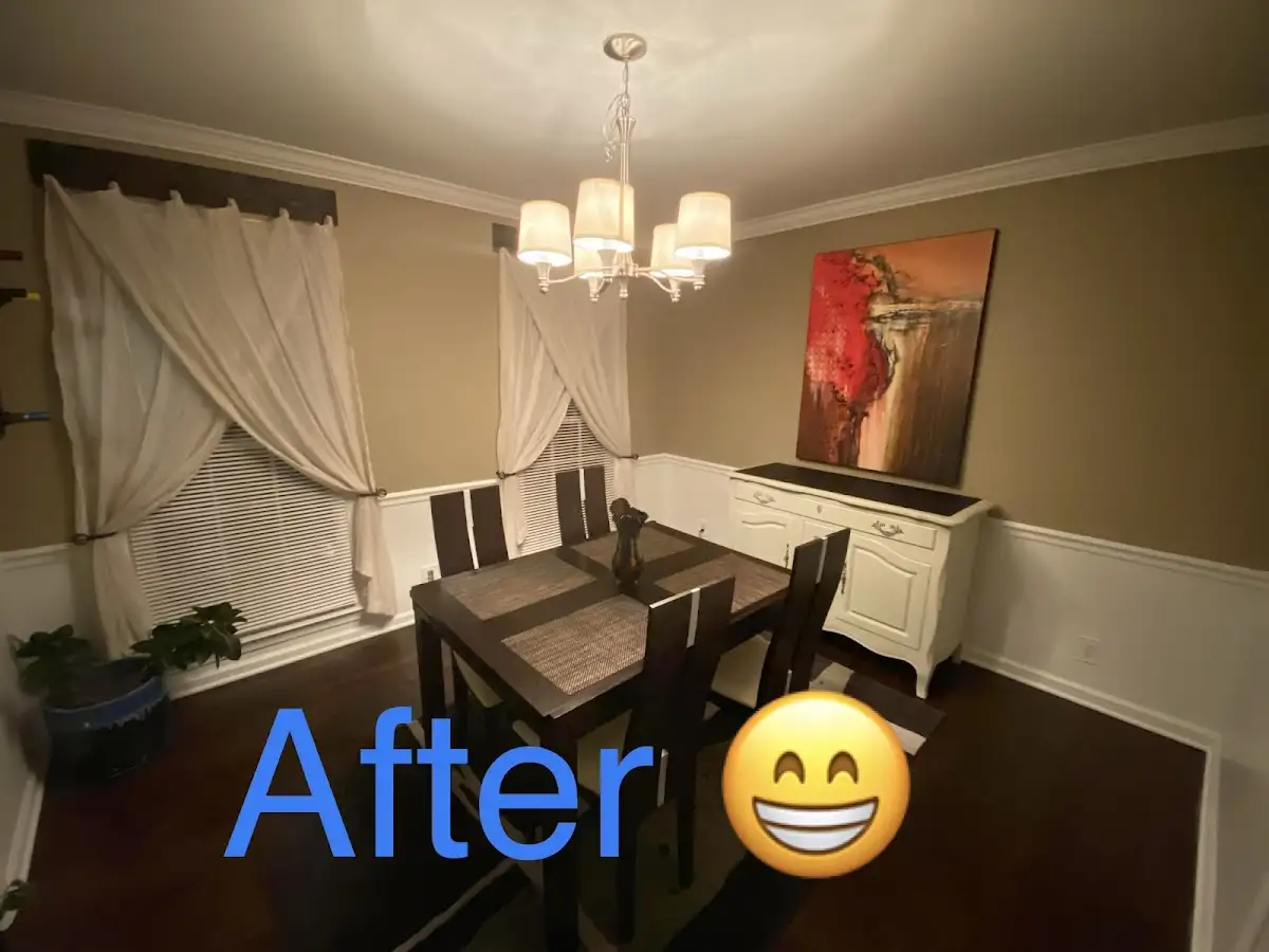 Professional dining room restoration after water damage in Gilbert